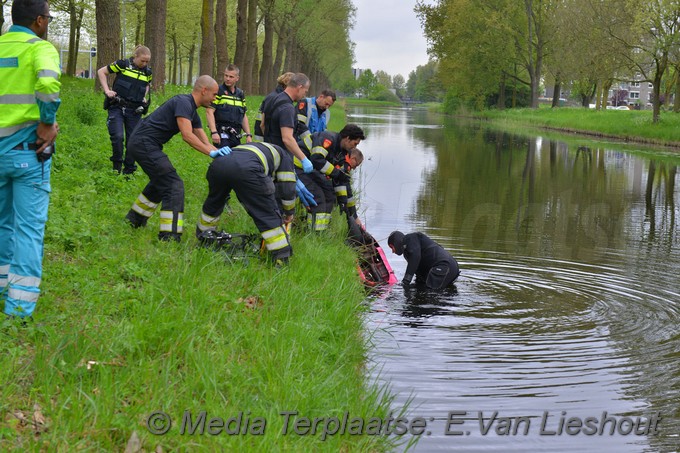 Mediaterplaatse Ongeval scooter te water hoofddorp 28042018 Image00003