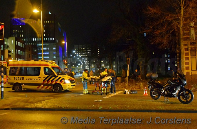 mediaterplaatse ongeval eenzijdig motorrijder ldn 21122018 Image00005