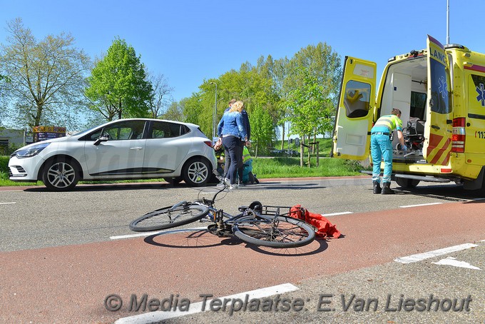 Mediaterplaatse ongeval fietser auto hoofddorp 04052018 Image00001