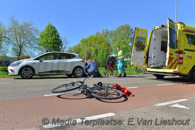 Mediaterplaatse ongeval fietser auto hoofddorp 04052018 Image00003