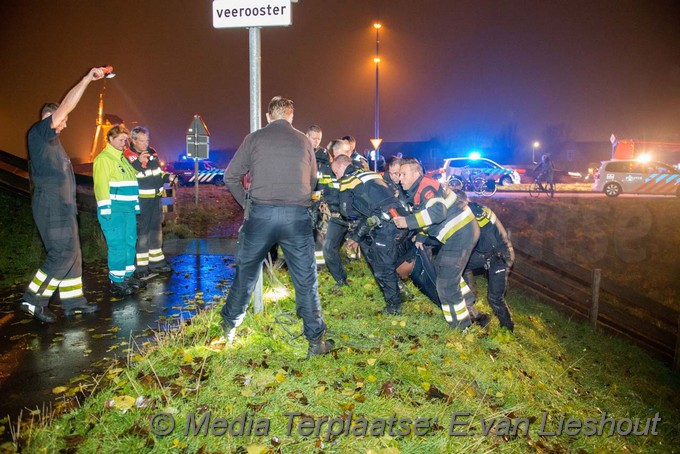 Mediaterplaatse Man te water dik trompad hoofddorp 14112016 Image00006