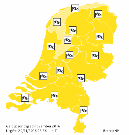 waarschuwing land 0 new