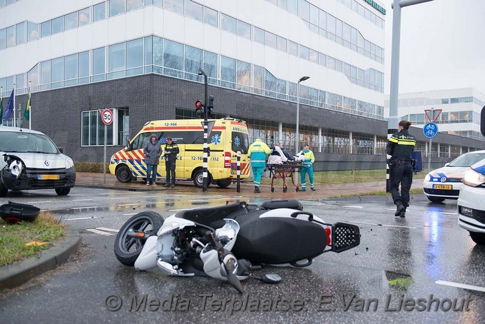 MediaTerplaatse ongeval Taurusavenue scooter auto hoofddorp 15012018 Image00005