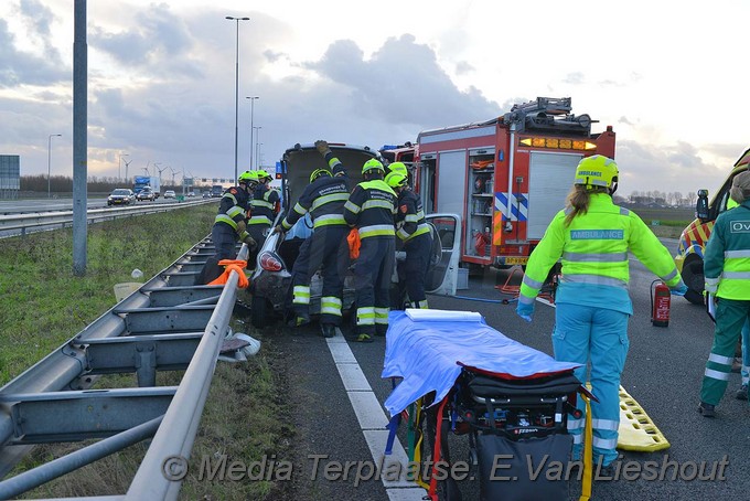 MediaTerplaatse ongeval letsel a4 rechts hoofddorp 16012018 Image00007
