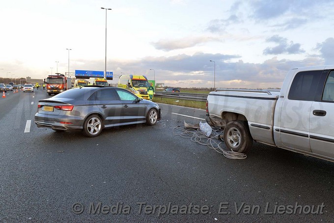 MediaTerplaatse ongeval letsel a4 rechts hoofddorp 16012018 Image00013