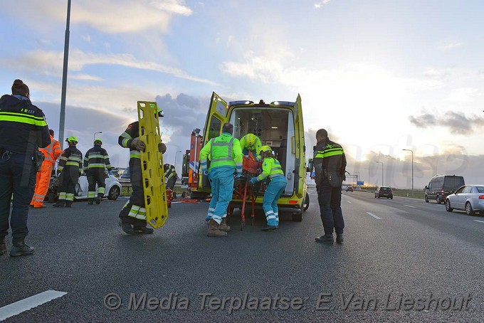 MediaTerplaatse ongeval letsel a4 rechts hoofddorp 16012018 Image00014