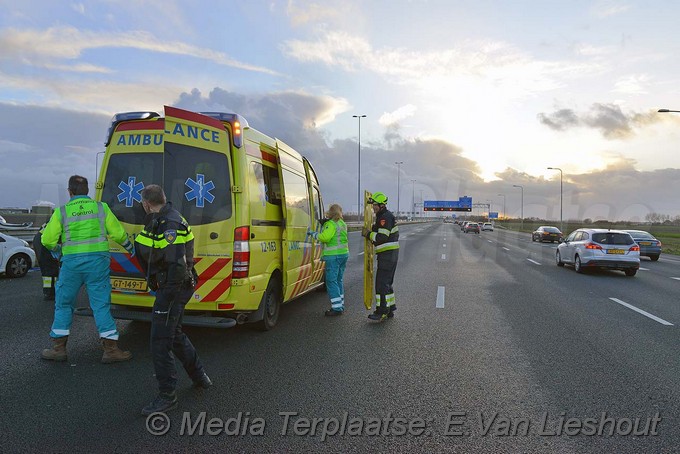 MediaTerplaatse ongeval letsel a4 rechts hoofddorp 16012018 Image00015