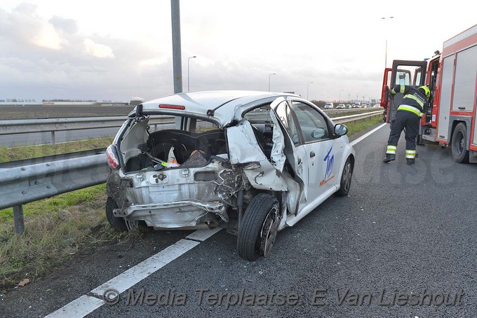 MediaTerplaatse ongeval letsel a4 rechts hoofddorp 16012018 Image00017
