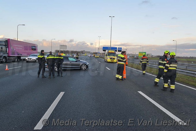MediaTerplaatse ongeval letsel a4 rechts hoofddorp 16012018 Image00018