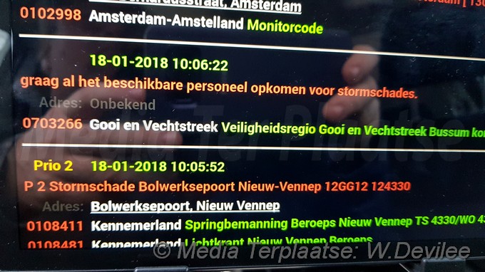 MediaTerplaatse storm Schade regio leiden 18012018 Image00002