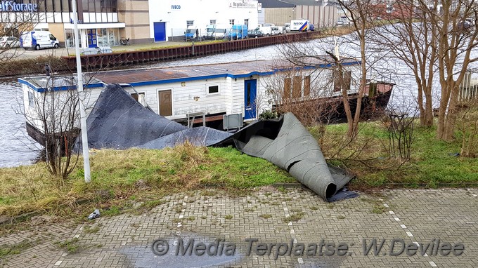 MediaTerplaatse storm Schade regio leiden 18012018 Image00007