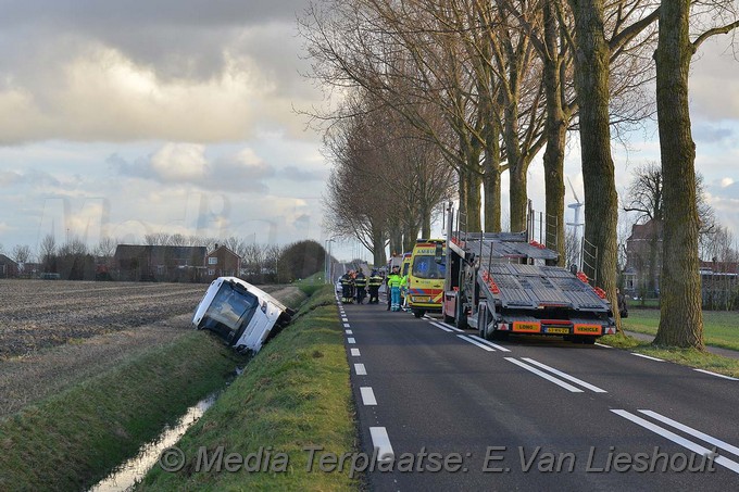 MediaTerplaatse Touringcar in greppel nvp 19012018 Image00012