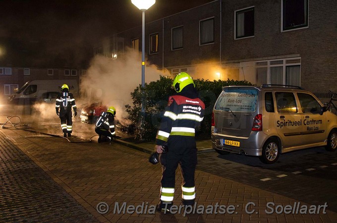 MediaTerplaatse politie auto brand en meer Etta palmstraat hdp 25012018 Image00001