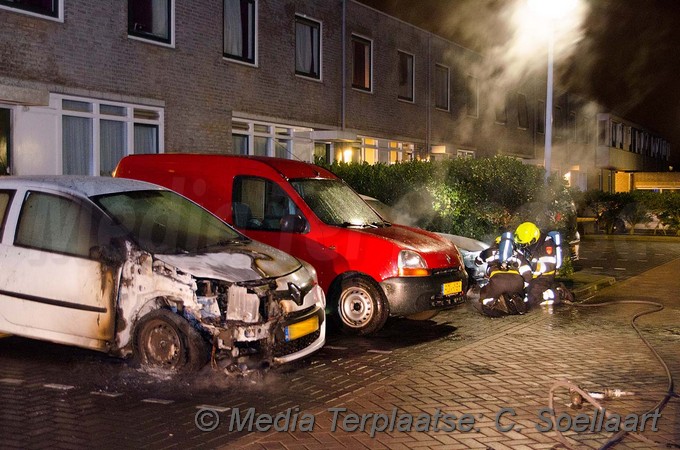 MediaTerplaatse politie auto brand en meer Etta palmstraat hdp 25012018 Image00009