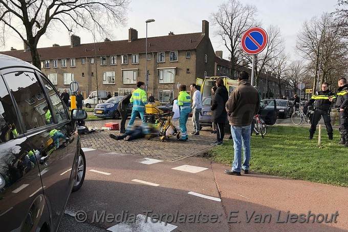MediaTerplaatse Ongeval zomervaart Haarlem scooter auto 27012018 Image00002
