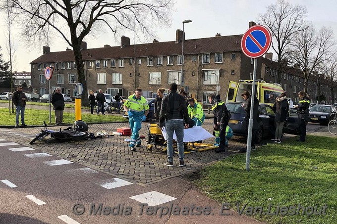 MediaTerplaatse Ongeval zomervaart Haarlem scooter auto 27012018 Image00004